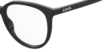 Premium Women Levi's Model Eyeglasses: LV 1019 - Black- SpecSMART Eye Clinic (Zoom View)